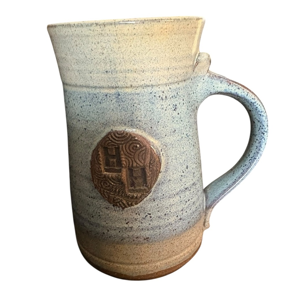 Handmade Pottery Coffee Mug Signed Jon Graham 2006  HH Design‎